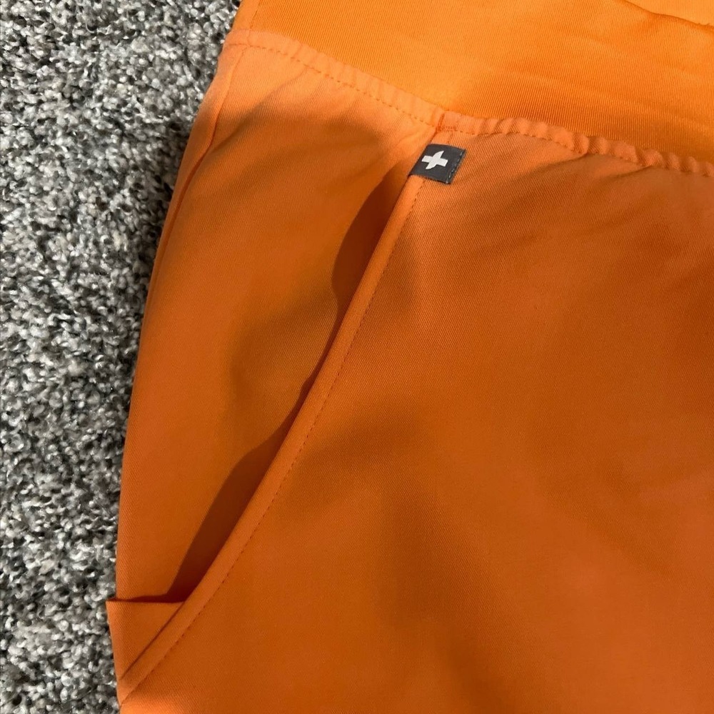 FIGS Zamora Jogger Scrub Pants Women's Orange NWT Drawstring Joggers 5XL - Picture 5 of 9